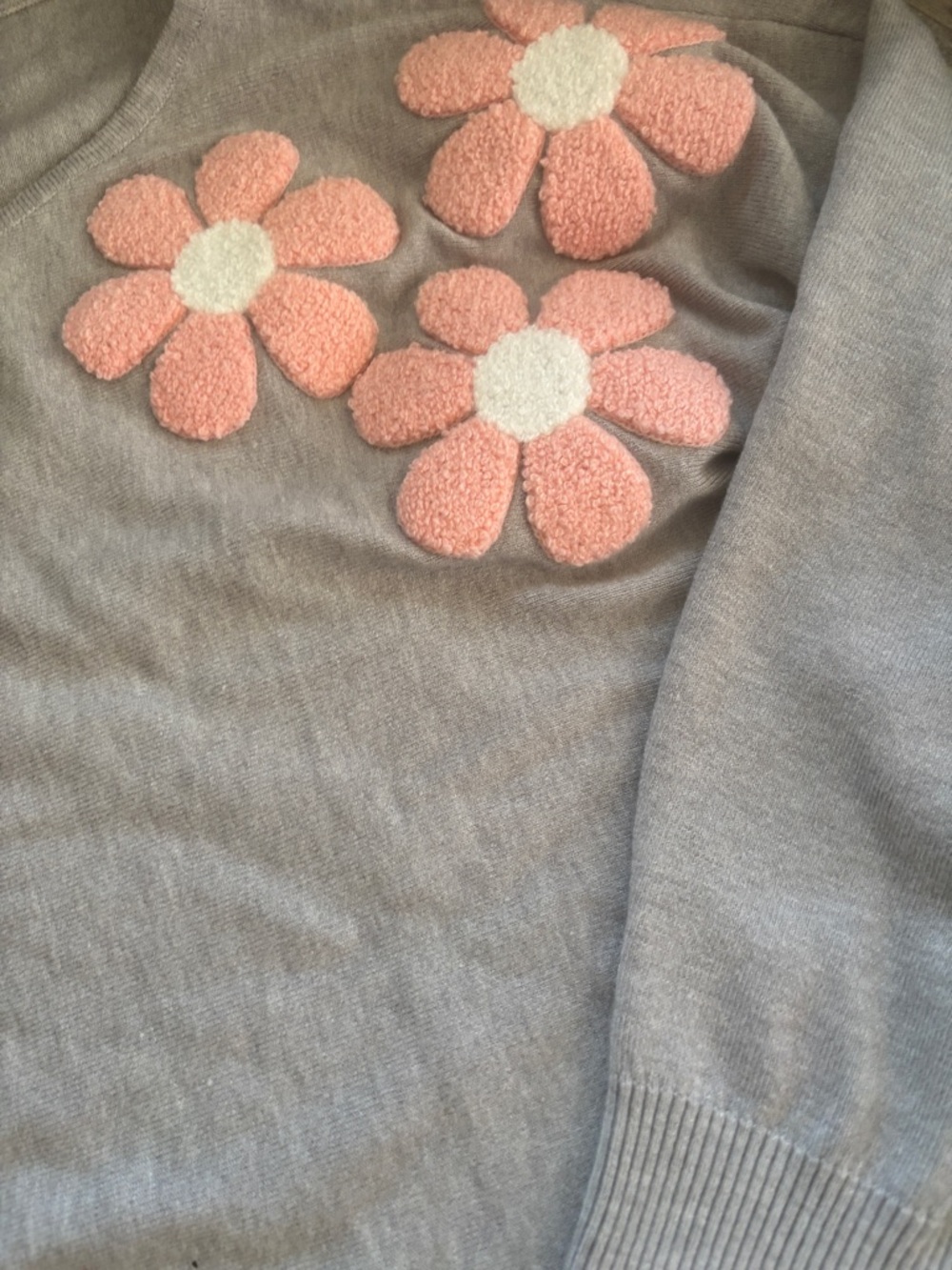 Aaeda Flower Pullover Sweater - Size 2x - Picture 2 of 3